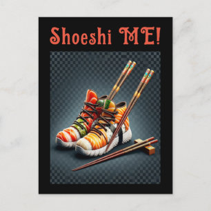 Shoeshi ME - Unik Sushi Sneaker Helg Vykort