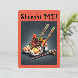 Shoeshi ME - Unik Sushi Sneaker Inbjudningar