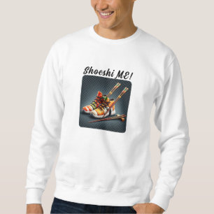 Shoeshi ME - Unik Sushi Sneaker Lång Ärmad Tröja