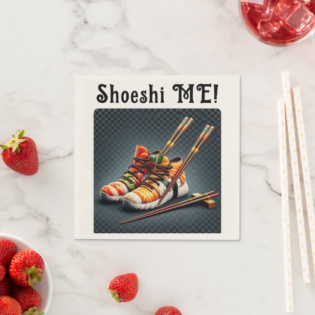 Shoeshi ME - Unik Sushi Sneaker Pappersservett (Insitu)