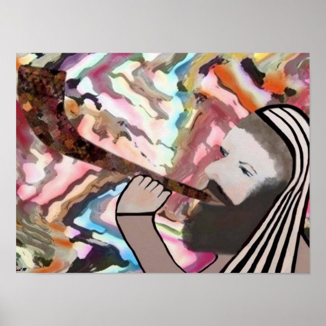 Shofar Blast-utskrift Poster (Framsidan)