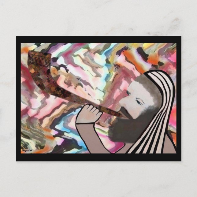 Shofar Blast Vykort (Framsida)