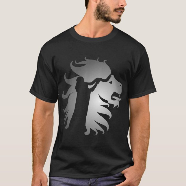 Shofar i det lejont av Judah T Shirt (Framsida)