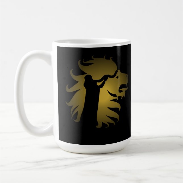 Shofar på Judahs Lejon i Guld Kaffemugg (Vänster)