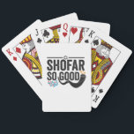 Shofar So bra Funny Jewish Hanukkah Helgdag Gift Casinokort<br><div class="desc">chanukah, menorah, hanukkah, dreidel, jewant, judaism, helgdag, religion, julmas</div>