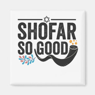 Shofar So bra Funny Jewish Hanukkah Helgdag Gift Magnet