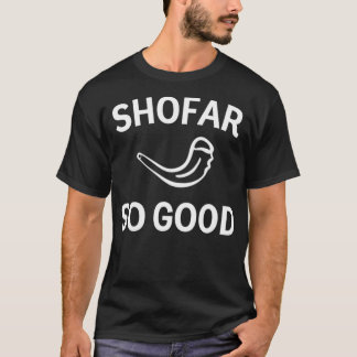 Shofar So Bra Rosh Hashannah Rams Horn Jewish New T Shirt