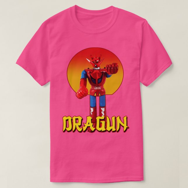 Shogun Warriors Dragun T Shirt (Design framsida)