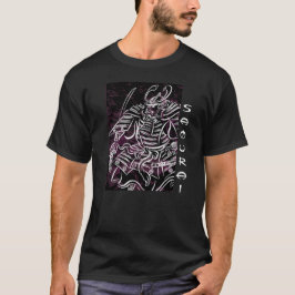 ShogunSamuraivit fodrar utslagsplatsen T-shirt