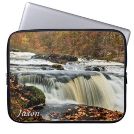 Shohola Falls på hösten Laptop Fodral