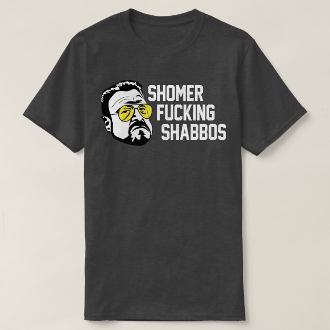 Shomer Shabbos T Shirt (Design framsida)