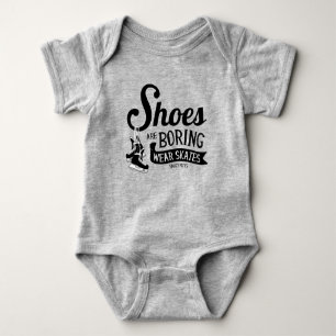 Shoms håller på att köra Bära Hockey Skates T Shirt