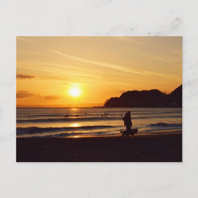 Shonan-kusten: Japan Vykort (Framsida)