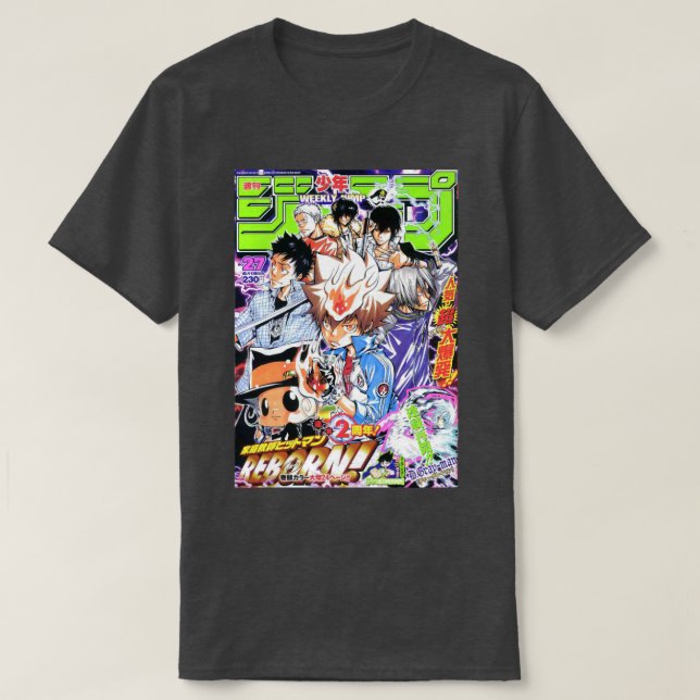 Shonen Jump Katekyo Hitman Reborn T Shirt (Design framsida)