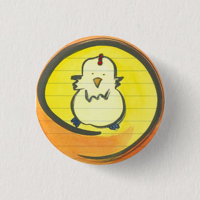 Shoo Shoo Enso i orange knäppas 4.11.12 Knapp (Framsida)