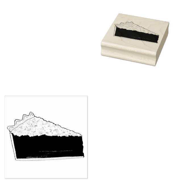 Shoofly Shoo Fly Paj PA Pennsylvania Dutch Dessert Stämpel (Stämplad)