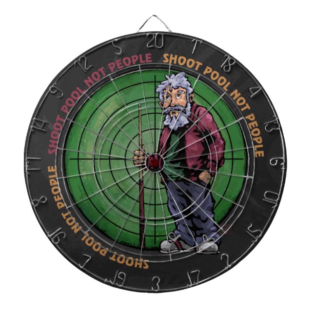 Shoot Bassäng Not People Darttavla (Framsidan)