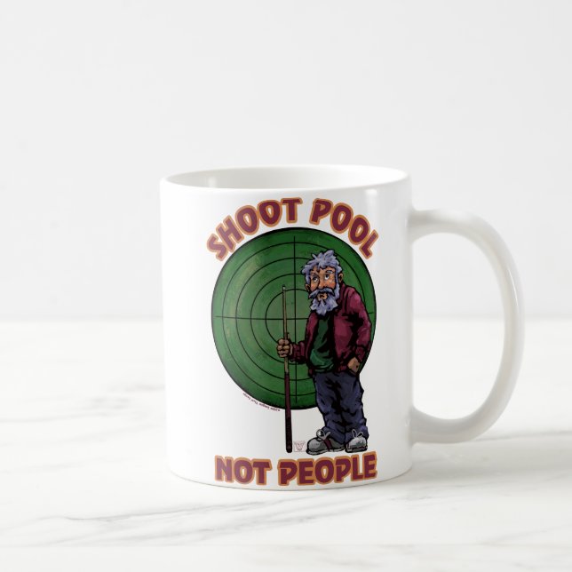 Shoot bassäng Not People Kaffemugg (Höger)