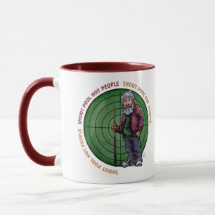 Shoot Bassäng Not People Mugg