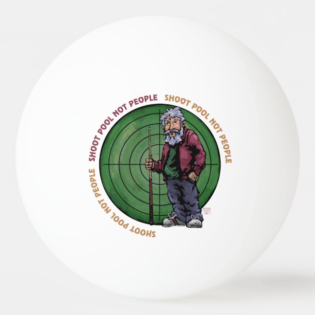 Shoot bassäng Not People Pingisboll (Baksidan)