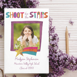 Shoot for the Stars Studenten annons Inbjudningar