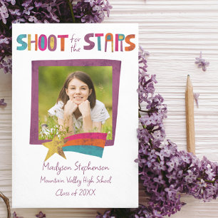 Shoot for the Stars Studenten annons Inbjudningar