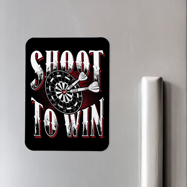 Shoot to Win - Dart League Champion Magnet (Skapare uppladdad)