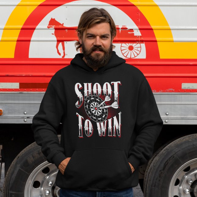 Shoot to Win - Legendary Dart Champion Hoodie (Skapare uppladdad)