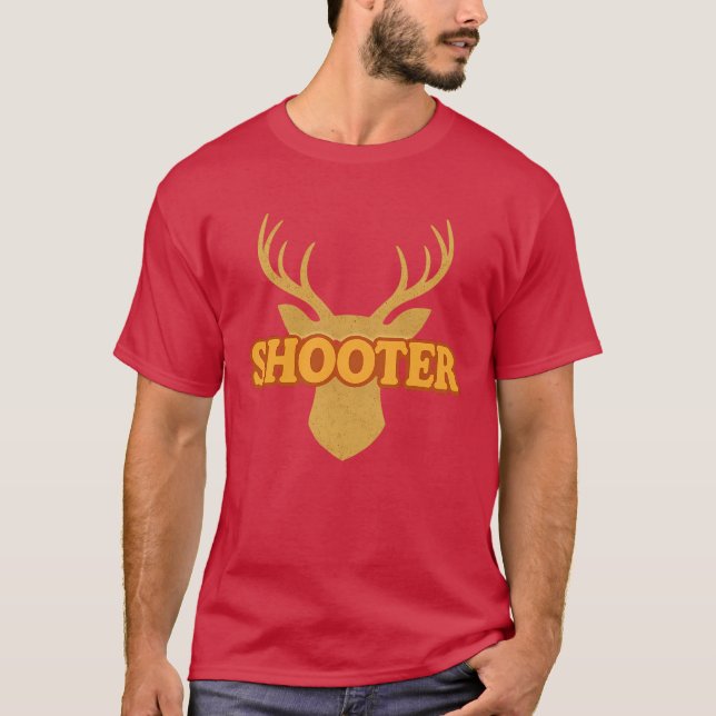 Shooter Hunting T Shirt (Framsida)