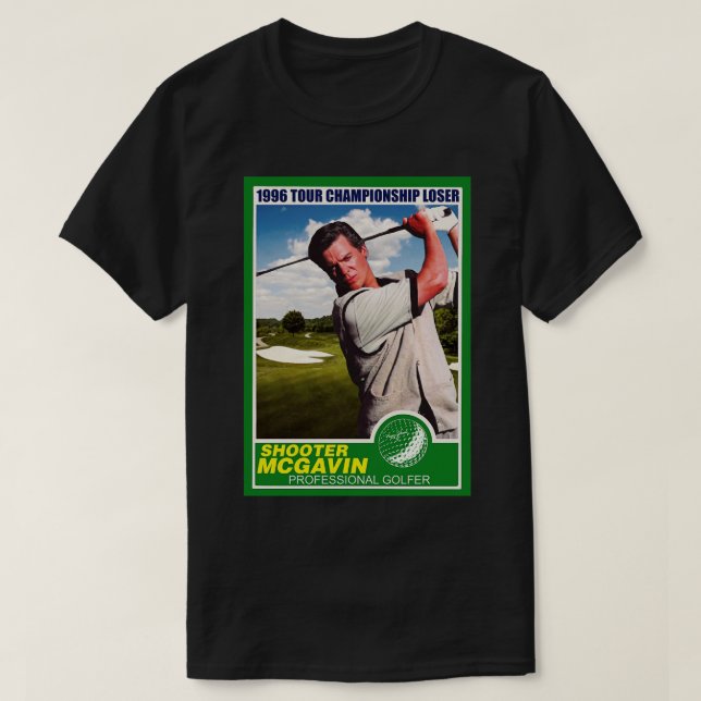 Shooter McGavin Retro 1996 Tour Championship Tradi T Shirt (Design framsida)