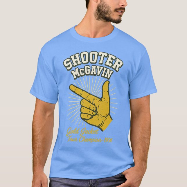 Shooter McGavin's Guld Jacka Tour Championship (2) T Shirt (Framsida)