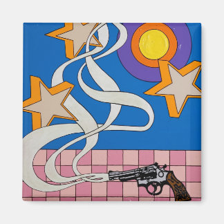 "Shootin' Starz" Magnet
