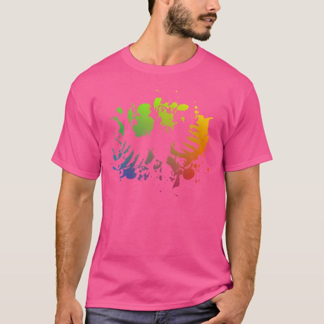 Shooting Festival Fågel T Shirt (Framsida)