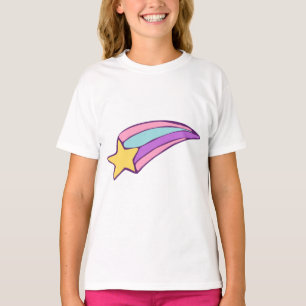 Shooting Star Kids T-Shirt – Sött Önska en Stjärna