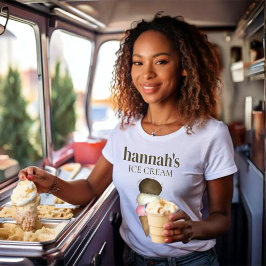 Shop-Anpassningsbarna för Small Business Ice Cream T Shirt