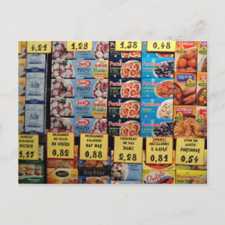 Shop-fönstret, Barcelona, Spanien Vykort