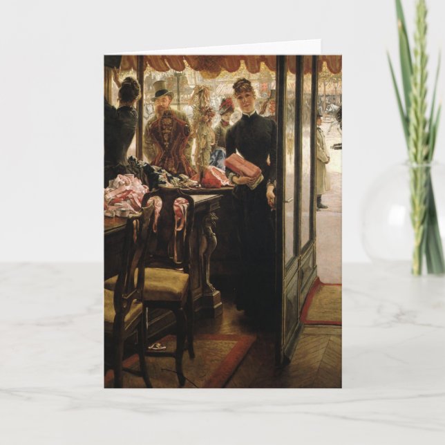 Shop Girl - Tissot Kort (Framsida)