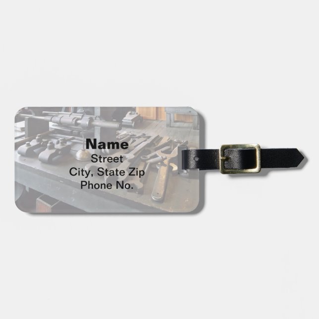 Shop i Maskin Bagagebricka (Horisontell Framsida)