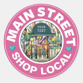 SHOP LOCAL RUNT KLISTERMÄRKE