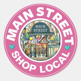 SHOP LOCAL RUNT KLISTERMÄRKE