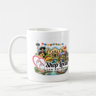 Shop Local San Antonio Mug Kaffemugg