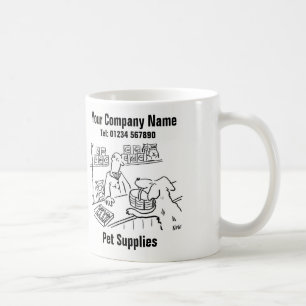 Shop & Pet Supplies Tecknad Mugg