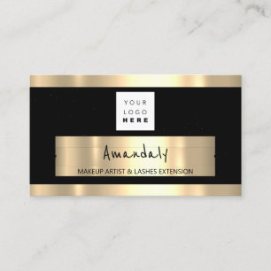 Shop QR CODE Logotyp Black Visitkort