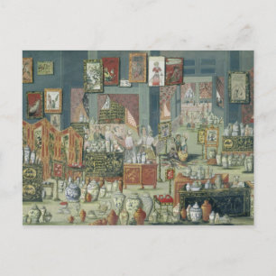 Shop Selling Chinese Goods, mitten av 1800-talet ( Vykort
