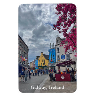 Shop street i Galway, Irland Magnet