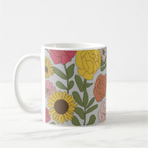 Shop Stunning Blommigt Mugg: Perfekt för hem och l