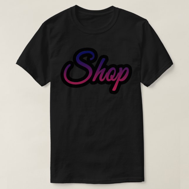 Shop T Shirt (Design framsida)