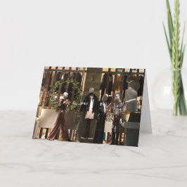 Shop Window London, Storbritannien, julhögsäsong Kort