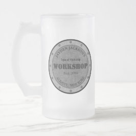 Shop Workshop Shed Man Cave Frostat Ölglas