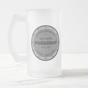 Shop Workshop Shed Man Cave Frostat Ölglas